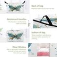 thumbnail image 3 of Foldable Clothes Storage Bags Clothes Organizer Bin with Clear Windows for Clothes Bedding Intricately Butterfly, 3 of 6