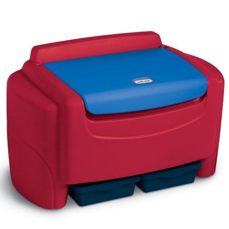 Dora Toy Box - Little Tikes Sort 'n Store Toy Chest- Primary Colors