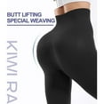 thumbnail image 3 of Women High Waist Corset Leggings Tummy Control Waist Trainer Cincher Pants Body Shaping Tights, 3 of 4