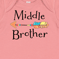 thumbnail image 4 of Inktastic Middle Brother- arrow Boys Baby Bodysuit, 4 of 5