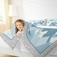 thumbnail image 4 of Manfei Cartoon Airplane Full Size Comforter Sets,Aircraft Theme Bedding Comforter Set,Blue Hot Air Balloon Bedding Sets For Girl Boy,Breathable Home Decor,3pcs, 4 of 8