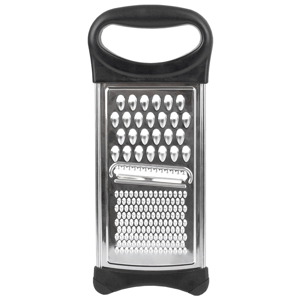 Flat Back Cheese Grater, Black