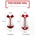 thumbnail image 2 of 10PCS Spring Fixed Fish Bone Nail Wood Plank Tent Fixed Nail Anchor Windproof Drawn Rope Nail, 2 of 8