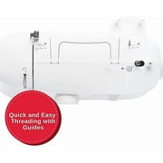SINGER® M1500 Mechanical Sewing Machine with 57 Stitch Applications, White