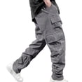 thumbnail image 1 of Jogging Pants Men, Multi Pocket Workwear Casual Pants, 1 of 9