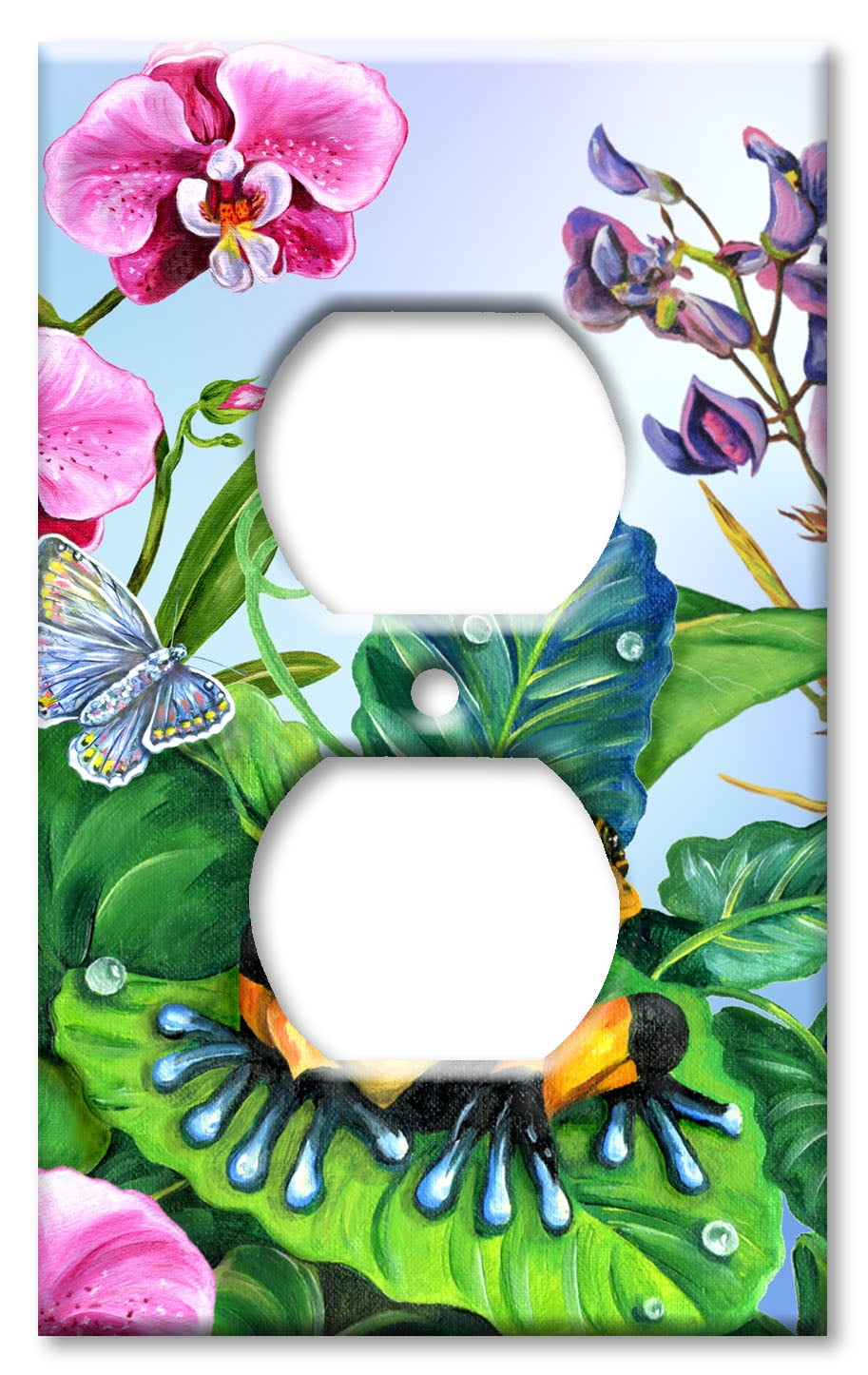 Art Plates Brand Outlet Cover Wall Plate Clown Frog Walmart Com Walmart Com