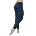 thumbnail image 5 of Awxnjux Women'S Sports Pants Sweat Pants For Womens Yoga Pants With Pockets Jogger Pants Loose Comfy Drawstring Running Casual Sweatpants (Navy Blue,L), 5 of 5