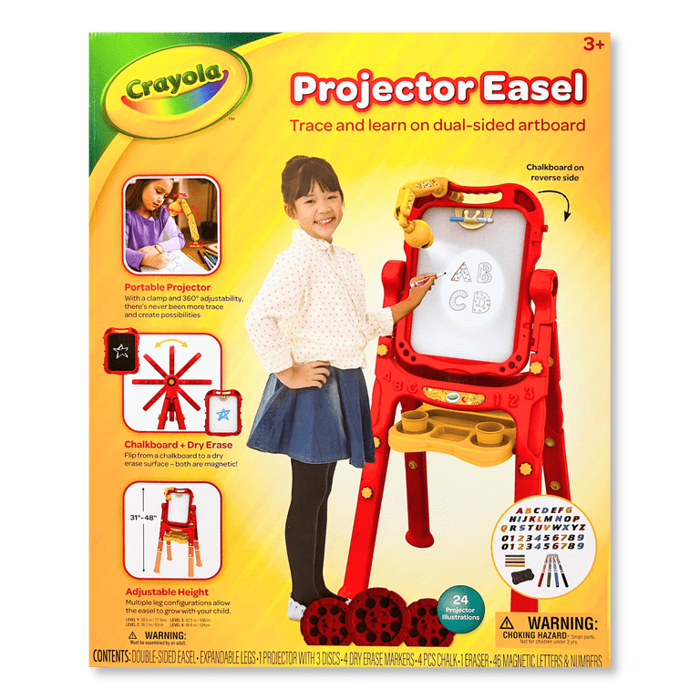 Crayola Projector Easel With Double-Sided Art Station photo 2