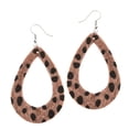 thumbnail image 2 of Aretes con estampado de leopardo Qarigey tipo 3 para mujeres y niñas, 2 of 6