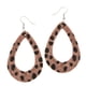 thumbnail image 5 of Aretes Qarigey con estampado de leopardo para mujeres y niñas tipo 3, 5 of 6