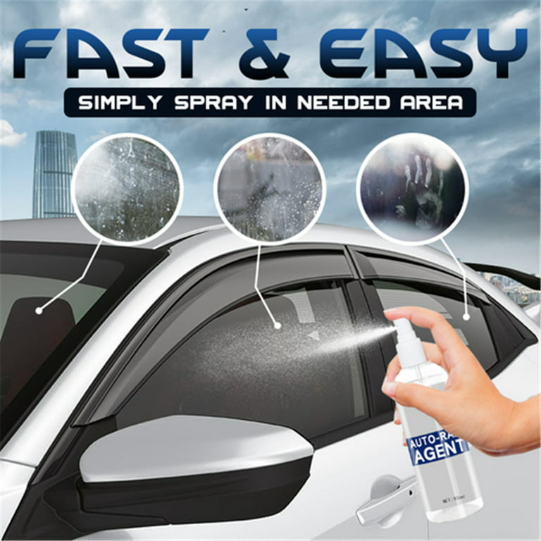  Car Cleaner Spray, Anti Scratch Hydrophobic Polish Nano Coating  Agent with Sponge, 9H Super Ceramic Car Coating Hydrophobic Glass Coat for Car  Paint Long-Lasting Protection (100ml) : Automotive