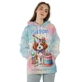 thumbnail image 4 of Happy Birthday Cute Puppy Brittany Spaniel with Cake Gifts Party Hat All Over Print 3D Hoodie Unisex Merch Hoodies Brittany Dog Lover Gifts Idea - 00029, 4 of 6