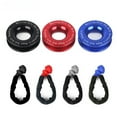 thumbnail image 3 of 55000Lbs Winch Rope Synthetic Soft Shackle+Recovery Ring Set Rugged Shackles, 3 of 5