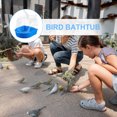 thumbnail image 2 of Miangastore Hanging Bird Shower Box Bath for Cage Washing Container 2pcs, 2 of 8