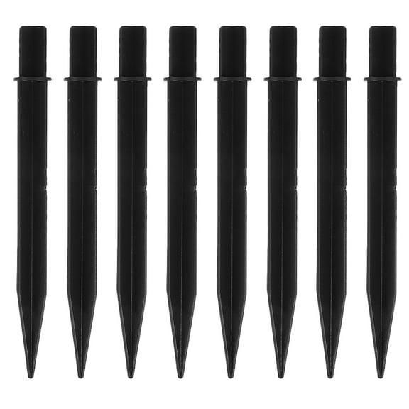 Raindrops 8pcs Garden Lamp Stake Solar Lights Spikes Lights Stakes Lights Replacement Stakes Garden Lamp Spikes Accessory For Outdoor Landscape