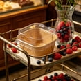 thumbnail image 6 of Fufafayo 50 Pack Small Charcuterie Boxes, Clear Lid Plastic Carry Container For Bakery Dessert Fruit Cake Cookies Packaging, To Go Box For Parties Events, 6 of 6