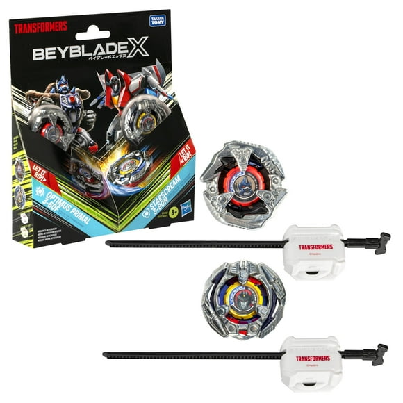 Beyblade Optimus Primal vs Starscream 3-60F 3-80N Set