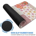 thumbnail image 6 of Long Mouse Pads for Desk,Pioneer Flower Floral Print Pattern Desk Mats on Top Of Desks, Desk Mouse Pad Extra Large with 3mm Non-Slip Base and Stitched Edge for Gaming,Office,Work,Home 31.5"x11.8", 6 of 6