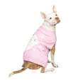 thumbnail image 5 of Vibrant Life, Dog Clothes, Happy Ghost Halloween Pet Sweater, Pink, Size Large, 5 of 10