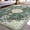 Green, variant on Beverly Rug Machine Washable Easy Cleaning Indoor Non-Slip Rugs Green / Cream 5'x7'