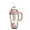 A001- Coffee, variant on Green ICE CREAM Large Capacity Tumbler 1400ML (≈57oz) Portable Handle Straw Cup - with Built - in Straw, Leak - Proof Design, BPA - Free Material - for Daily Commute, Office Use, Outdoor Activities,