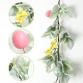 thumbnail image 3 of Tyidzon Easter Garland Easter Eggs Flowers Garland Decor, Spring Artificial Flowers Floral Decorations for Fireplace, Mantle, Table & Indoor Home Decor, 3 of 7