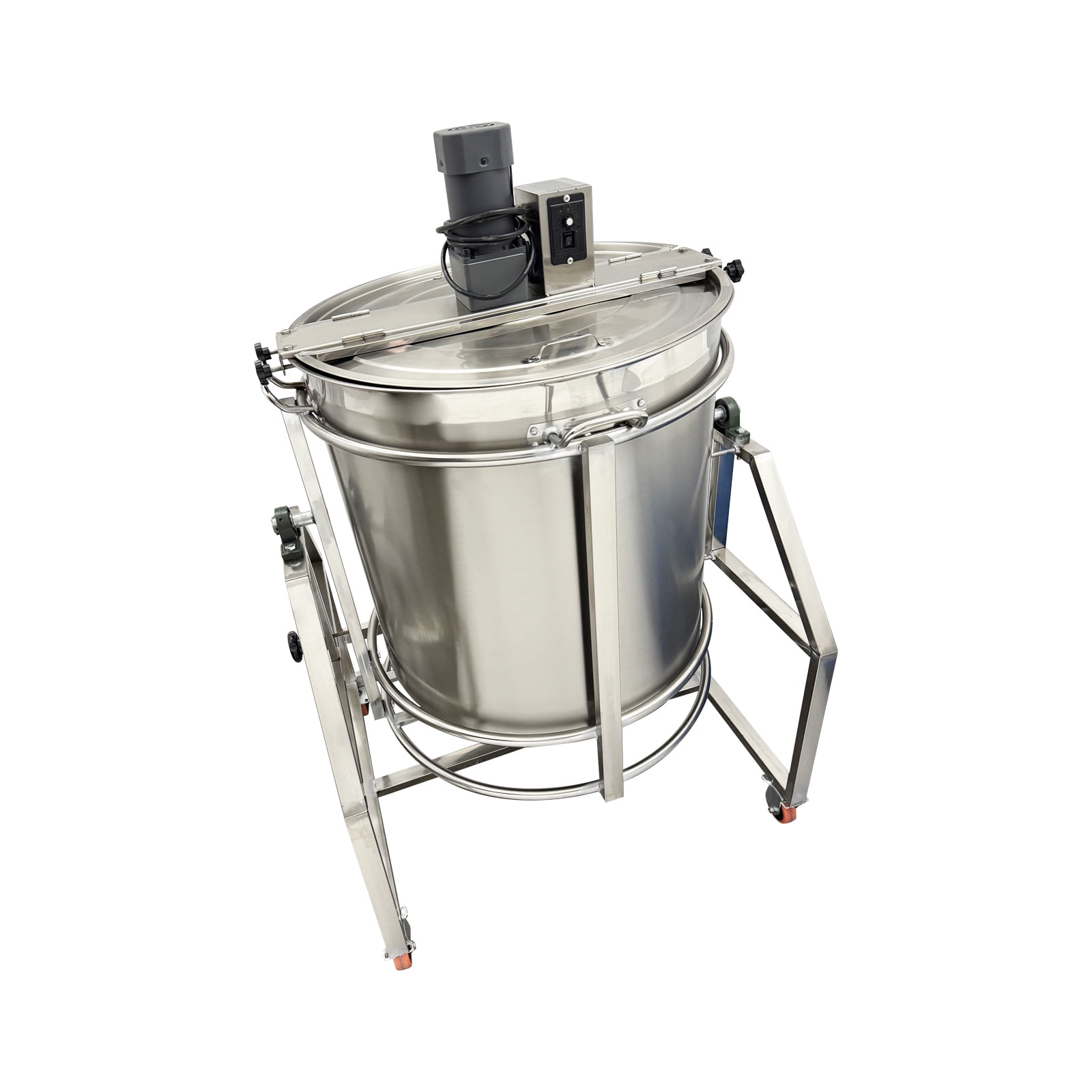 25.9gal Hand Tilt Food Mixer Natural Gas and Electric Heating Stirrer 98L 110V