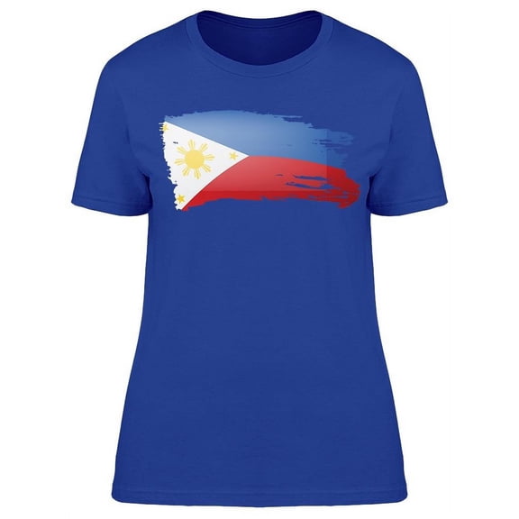 Flag Philippines Stroke Tee Women's -Image by Shutterstock