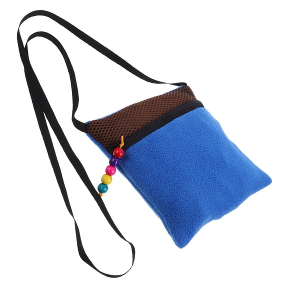 SWOOMEY Blue Cotton Small Animal Carrier with Breathable Design for Storage