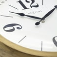 thumbnail image 4 of NEXTIME WALL CLOCK CLASSIC - GOLD/WHITE, 4 of 10