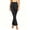 Black, variant on Flared Culottes Pants For Women Wrap Tie Front Elastic Waist Bootcut Trouser Summer Casual Yoga Workout Running Bell Bottoms