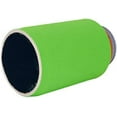thumbnail image 2 of Blank Neoprene Full Bottom Can Coolie (2 Pack, Neon Green), 2 of 8