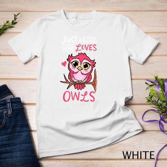 Owl Bird Lover Minimal Graphic T-Shirt