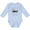 AE-Light Blue, variant on Inktastic Black Hawk Military Boys or Girls Long Sleeve Baby Bodysuit