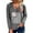 Grey, variant on yunLCZ Womens Long Sleeve Shirts Women's Daily Casual Baseball Long Sleeve Top Womens Long Sleeve Shirts