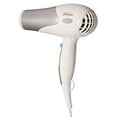 thumbnail image 2 of Sunbeam Dual Watt 3 Speed GreenSense Wall Mount Ionic Hair Dryer with Dimmable LED Night Light and Bracket, Black and Silver, 2 of 2