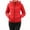Red-Coat, variant on Qetyuw Puffer Jackets for Women Long Sleeve Loose Fit Hooded Jacket Full Zip Up Casual Warm Down Coat