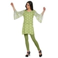 thumbnail image 3 of Moomaya Kimono Manches Mini Kurta Tunique d'Été Imprimée Courte Kurtis pour Femmes, 3 of 5