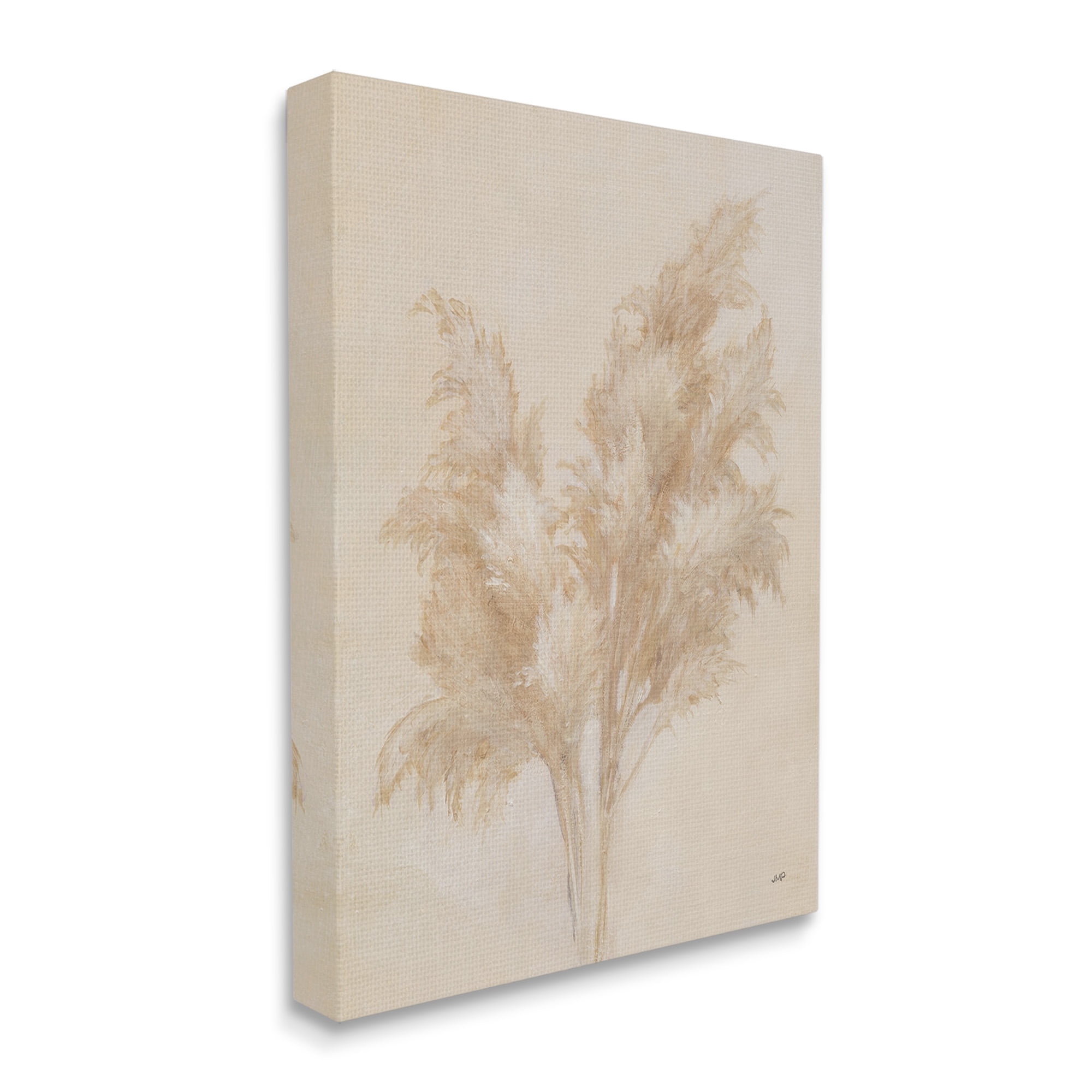 Stupell Industries Traditional Reeds Study Botanical & Floral Painting Gallery Wrapped Canvas Art Print Wall Art, 16 x 20