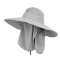 thumbnail image 2 of Unisex Outdoor Fishing Hat Windproof Uv Sun Protection Summer Neck Flap Hat For Fishing Mountaineering Cycling, 2 of 2