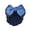 Blue, variant on Women's Pro Bow Barrette Hair Clip Cover Bowknot Bun Cover Net Snood Hairnet, Lace Bowknot Hair Accessories Headdresses