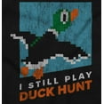 thumbnail image 2 of I Still Play Duck Hunt Cooking Fisher Plus Size Long Sleeve Graphic Tee Shirt Brisco Brands 2X, 2 of 5