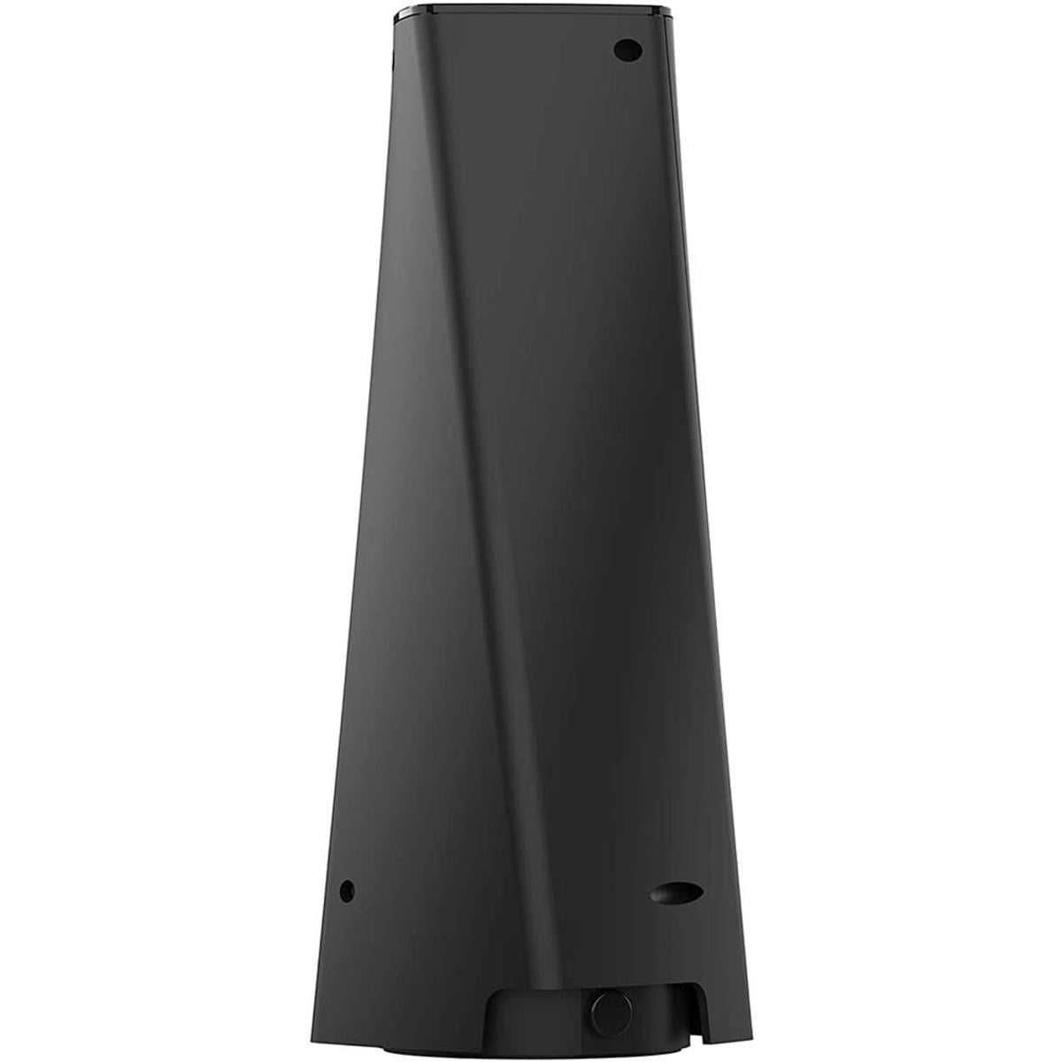 Vornado HELIX2 Personal Tower Fan with 2 Speed Settings, Illuminated Touch Controls, 70-Degrees of Oscillation, Small Footprint, Black