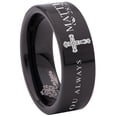thumbnail image 6 of Matthew 28:20 Tungsten Carbide Ring, 6 of 9