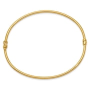 Primal Gold 14 Karat Yellow Gold Hinged Bangle Bracelet