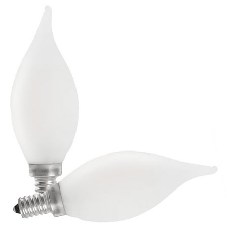 Feit Electric 21108 - BPCFF60927CAFIL/2/RP Candle Tip LED Light Bulb