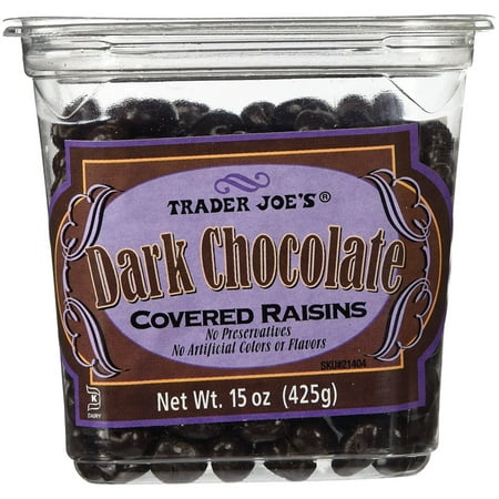 Trader Joes Dark Chocolate Covered Raisins (Best Trader Joes Appetizers)