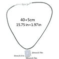 thumbnail image 5 of YIEMEEN Buddhist Scripture Container Necklace Adjustable Length Neckchain Personalized Buddhist Charm Choker Unisex Jewelry, 5 of 10