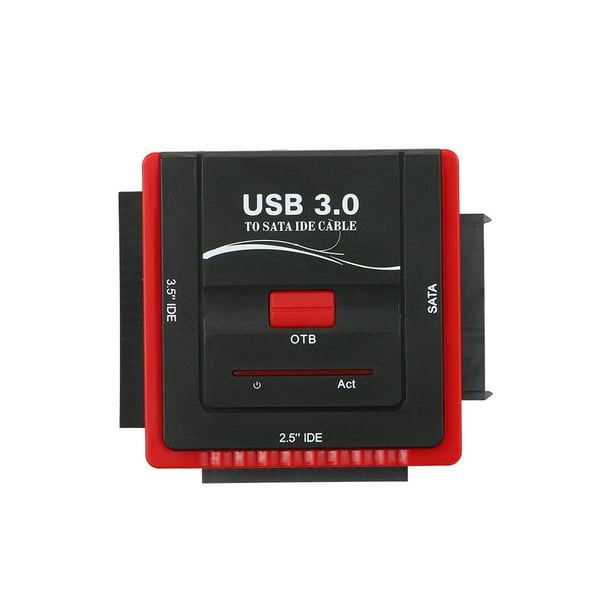 Usb 3 0 To Sata Adapter Hard Drive Converter For Universal 2 5 3 5 Hdd Ssd Hard Drive Disk With Power Supply Walmart Com Walmart Com