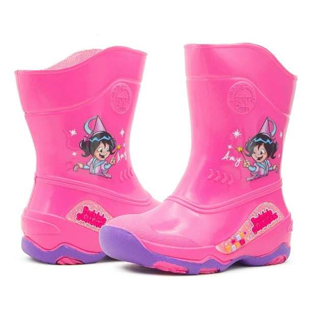 Bota Lluvia Niña Bubble Gummers Burbujas 15-21 Fiusha/morado fucsia oscuro 18